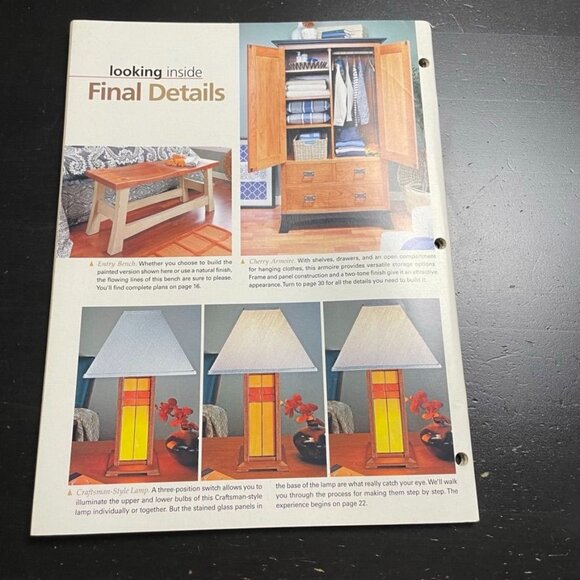 Woodsmith Woodworking Magazine u Vol 33 Issue 198 Dec Jan 2012 Tips Techniques - Picture 3 of 8